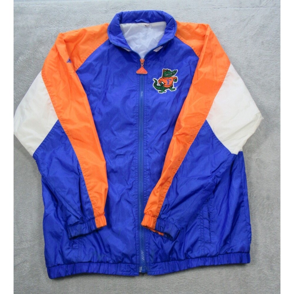 Vintage Apex One Florida Gators Jacket Mens S Nylon Windbreaker Embroidered 90s